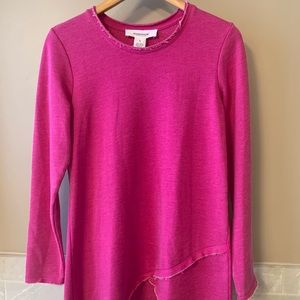 NWT Workshop long sleeve high low top